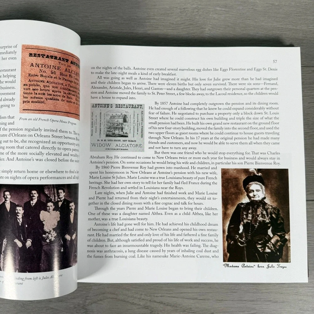 Antoine's Restaurant 175th Anniversary Celebration Roy Guste Book 2014 USA